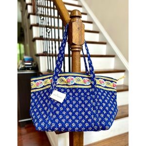 Vera Bradley Maison Blue XL Tote Bag